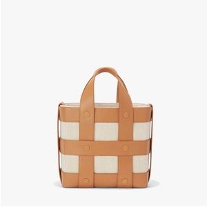 Dagne Dover Small Laila Cage Tote in the color Pinto